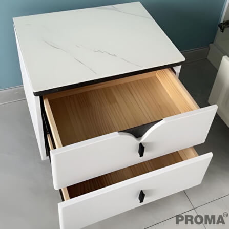 โต๊ะข้าง PROMA-TBS18 สีขาว_4